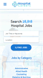 Mobile Screenshot of hospitalcareers.com